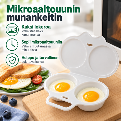 Munankeitin mikroaaltouuniin