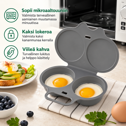 Munankeitin mikroaaltouuniin