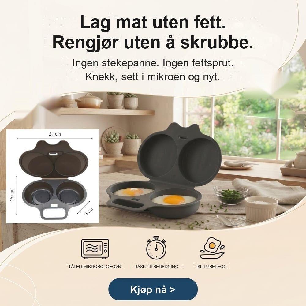 Eggkoker for mikrobølgeovn